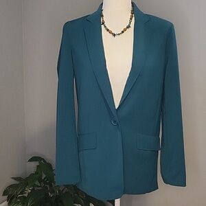 Max Studio London Lined Topaz Blazer - Size S